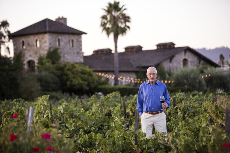 Winery Feature: V. Sattui Winery Tom Davies and Dario Sattui Decarbonize and Go Organic Winery Feature: V. Sattui Winery Tom Davies and Dario Sattui Decarbonize and Go Organic