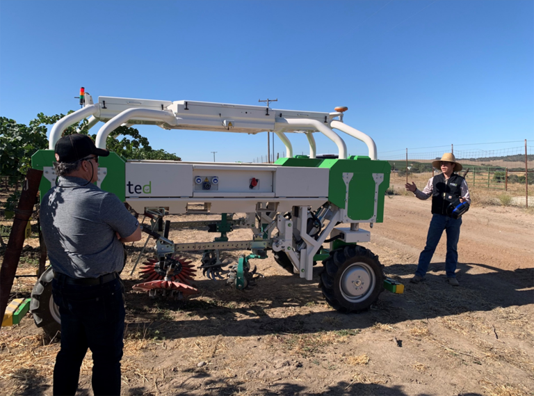 Forward-Thinking Ag Tech for Improved Vineyard Autonomy Forward-Thinking Ag Tech for Improved Vineyard Autonomy